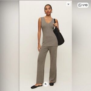 Reformation Novah Regenerative Merino Sweater Set